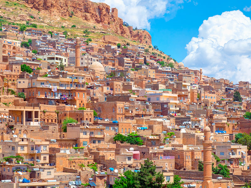 شهر ماردین از نقشه کامل ترکیه
