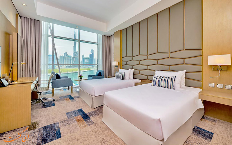 انواع اتاق های هتل کانال سنترال دبی