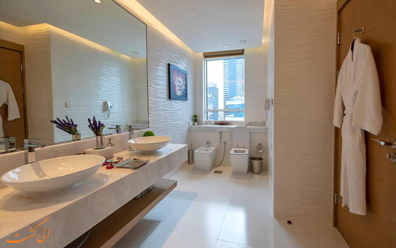 حمام هتل کانال سنترال دبی