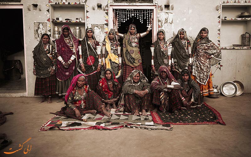 زنان عشایر رابادی هند و زندگی آن ها