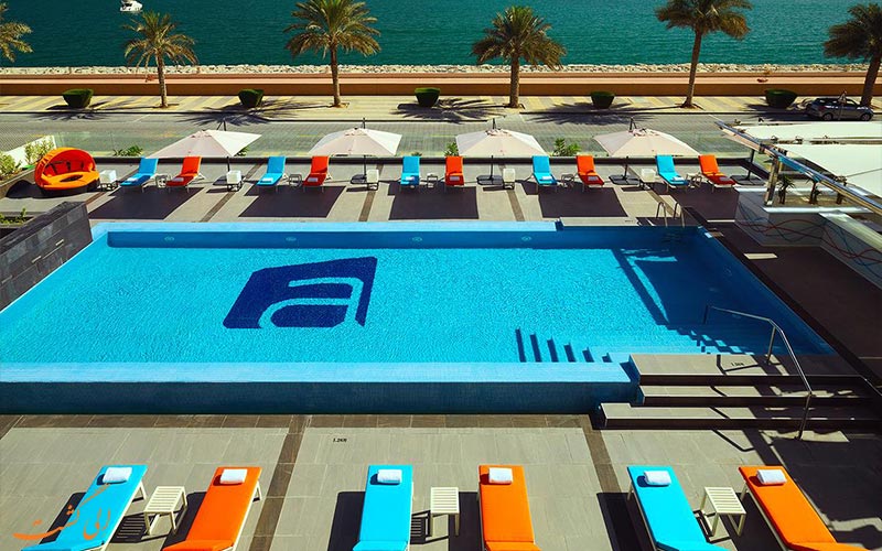 هتل آلوفت پالم جمیرا دبی-استخر