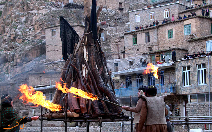 فرهنگ چهارشنبه سوری کردستان