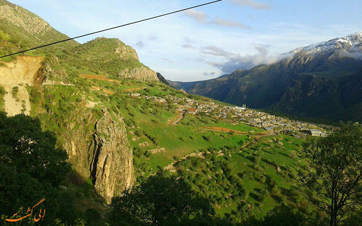 طبیعت بی نظیر روستای دل