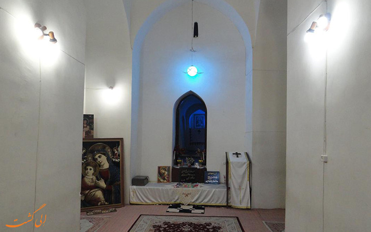 نمای داخلی کلیسای ننه مریم نمای داخلی کلیسای ننه مریم