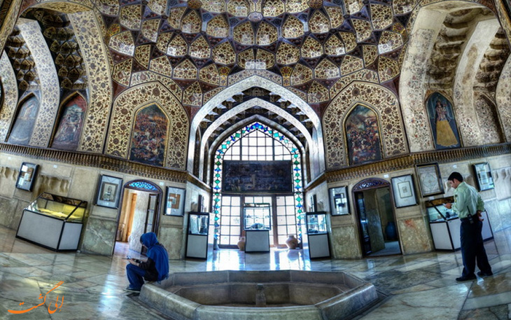 معماری داخلی باغ نظر شیراز