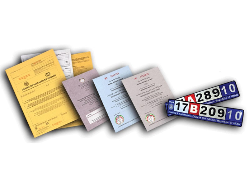 پلاک ترانزیت خودرو - الی گشت