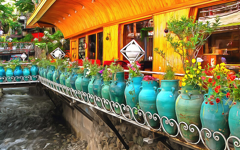 Darband-recreation-area-in-Tehran دربند تهران