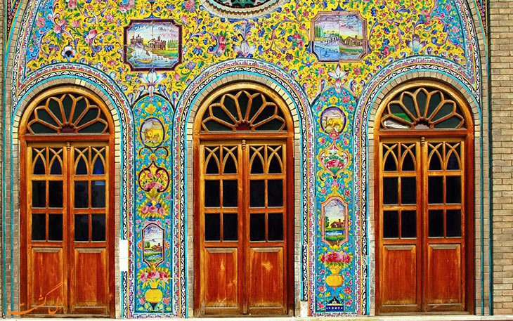 بازدید از کاخ گلستان بازدید از کاخ گلستان