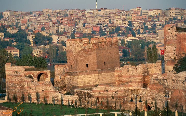 بقایای قسطنطنیه باستانی