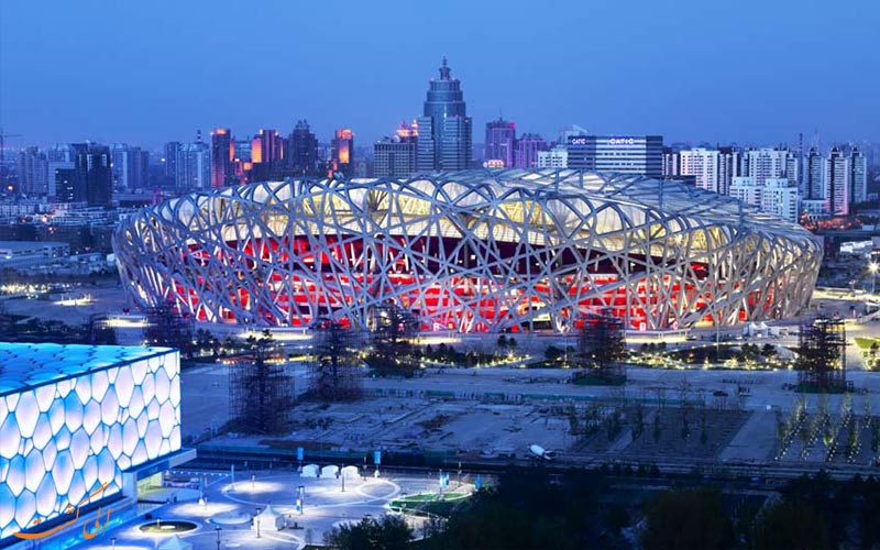 سال ساخت استادیوم لانه پرنده پکن