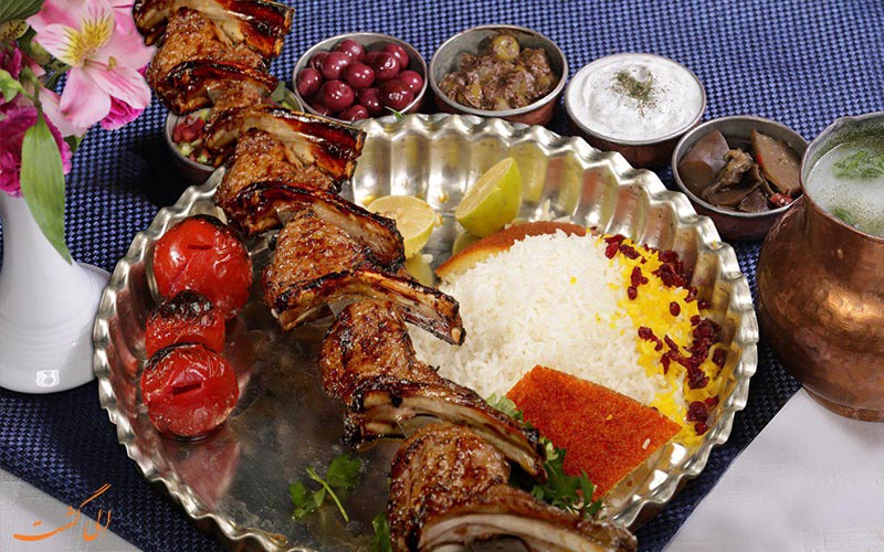غذای رستوران سید و پسران در طرقبه مشهد