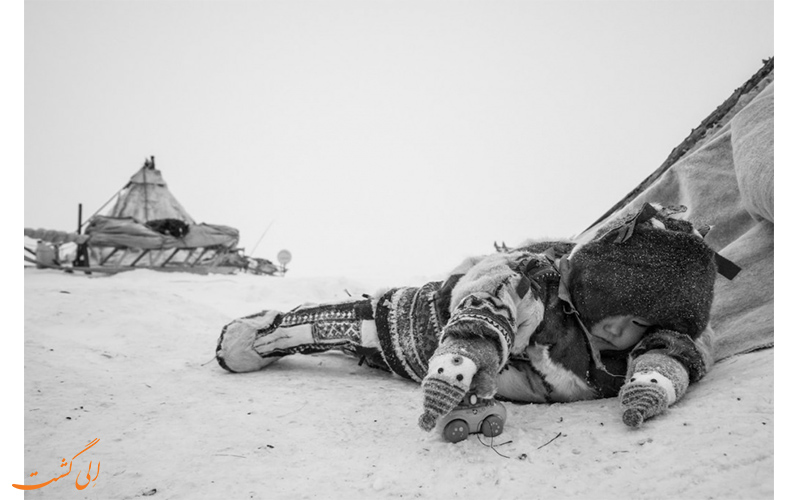 جشنواره عکس سونی-عنوان عکس-بازی در یخ