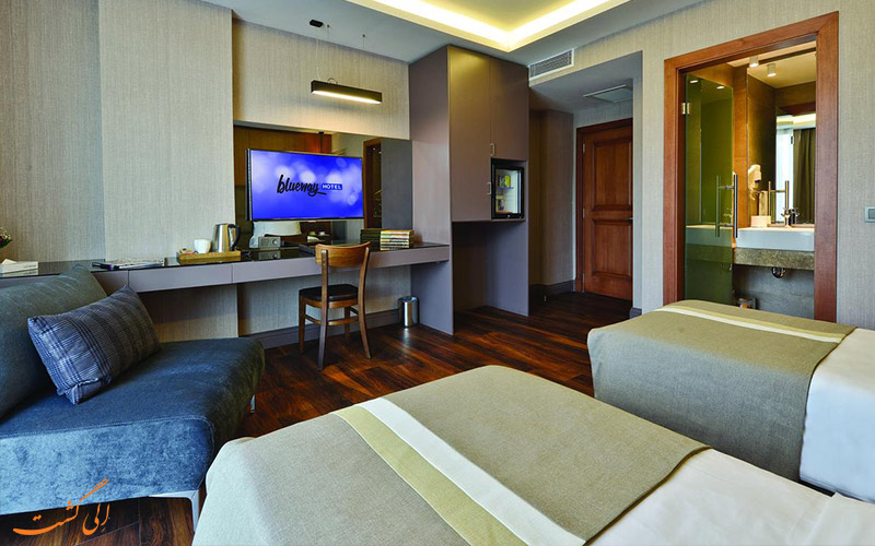 هتل بلووی سیتی استانبول-امکانات رفاهی اتاق ها