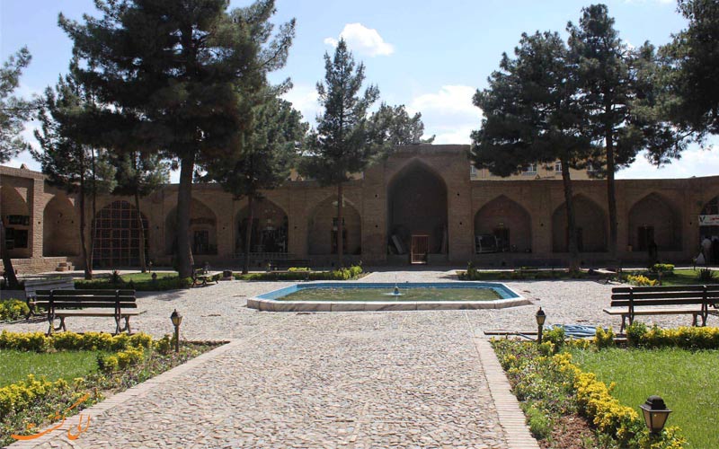 کاروانسرای-شاه-عباسی-نیشابور-جاذبه های نیشابور