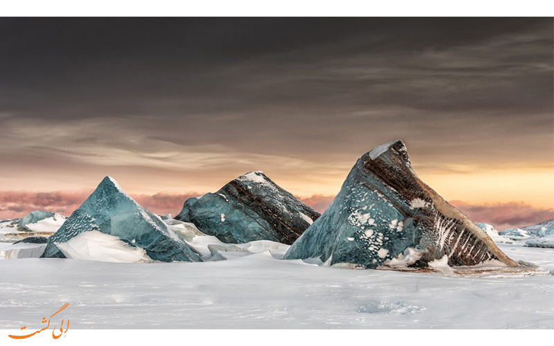 گیر افتادن در دریای یخی-جشنواره عکس سونی