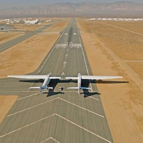 پرواز بزرگترین هواپیمای جهان