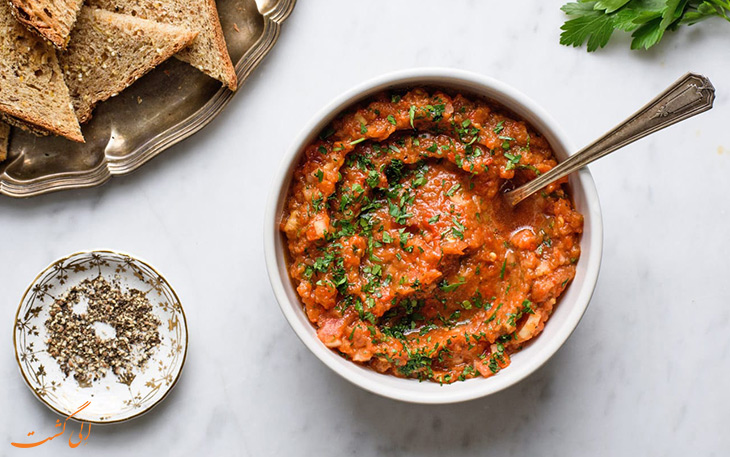 خاویار بادمجان روسی خاویار بادمجان روسی
