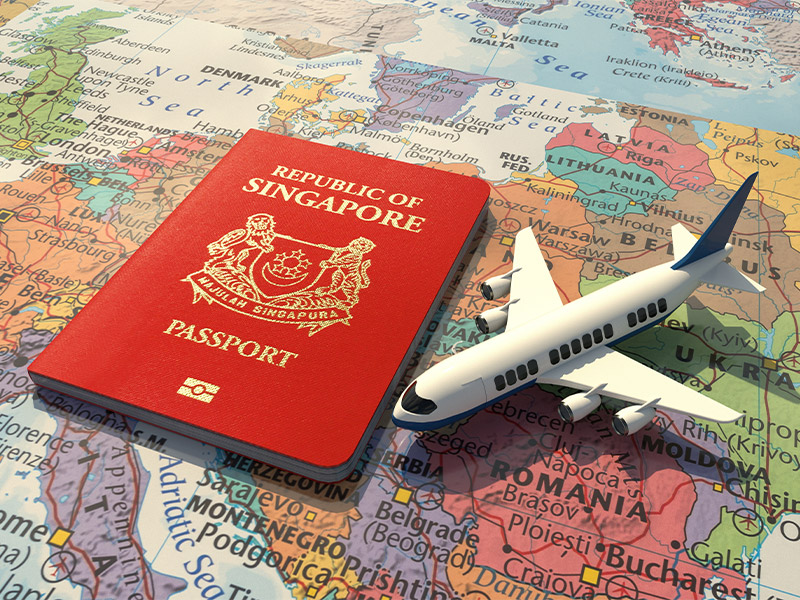 شرایط دریافت ویزای سنگاپور - الی گشت