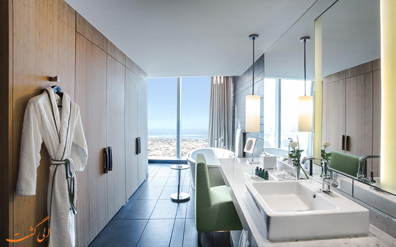 حمام اتاق ها در هتل سوفیتل داون تاون دبی