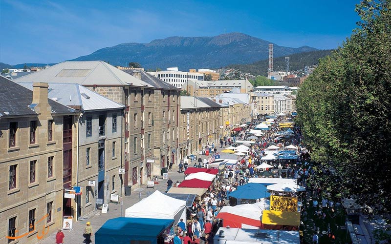 بازارهای شلوغ خرید در شهر سالامانکا اسپانیا