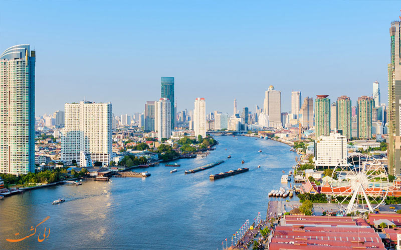 رودخانه چائو فرایا بانکوک-سفر 5 روزه به تایلند