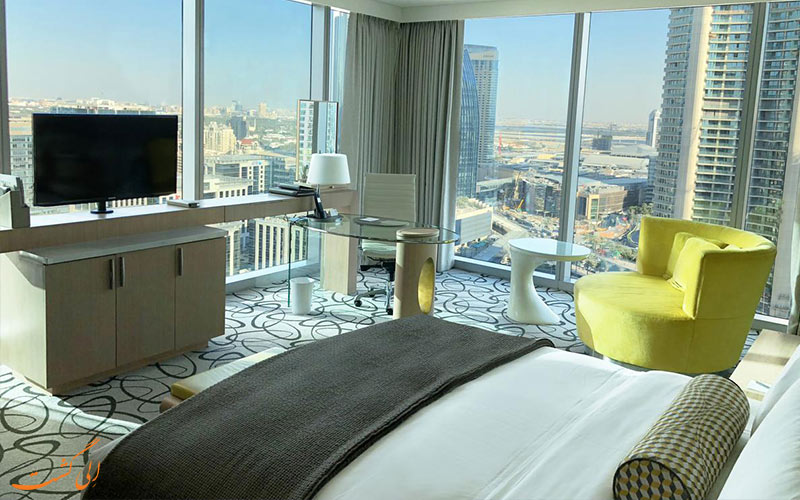 فضای اتاق ها در هتل سوفیتل داون تاون دبی