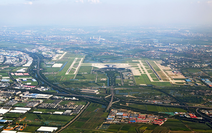 فرودگاه بین المللی بینهای، تیانجین چین