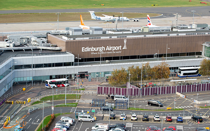 خدمات و امکانات فرودگاه ادینبورگ اسکاتلند