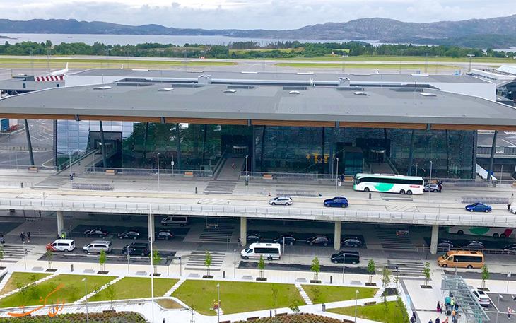 روش های حمل و نقل در فرودگاه بین المللی برگن نروژ