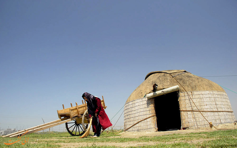 خانه های سنتی ترکمنستانی ها