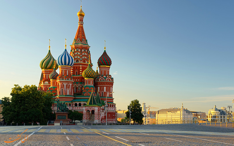 معروف ترین کلیساهای مسکو