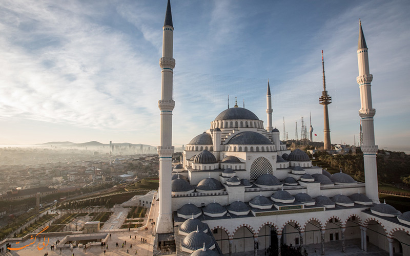 بزرگترین مسجد استانبول چاملیجا