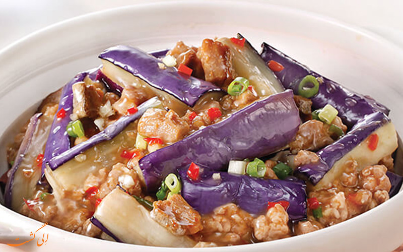 بادمجان شیرین و ترش