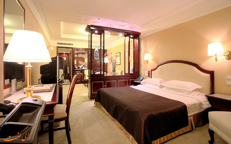 تخت های اتاق هتل کینگ وینگ پکن