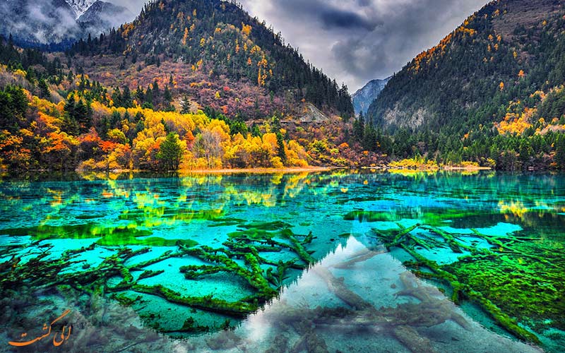 دریاچه پنج گل-پارک ملی دره جیوژای چین