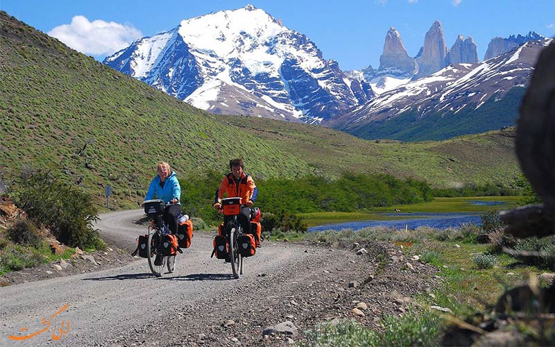 دوچرخه سواری کوهستان در گردشگری با دوچرخه