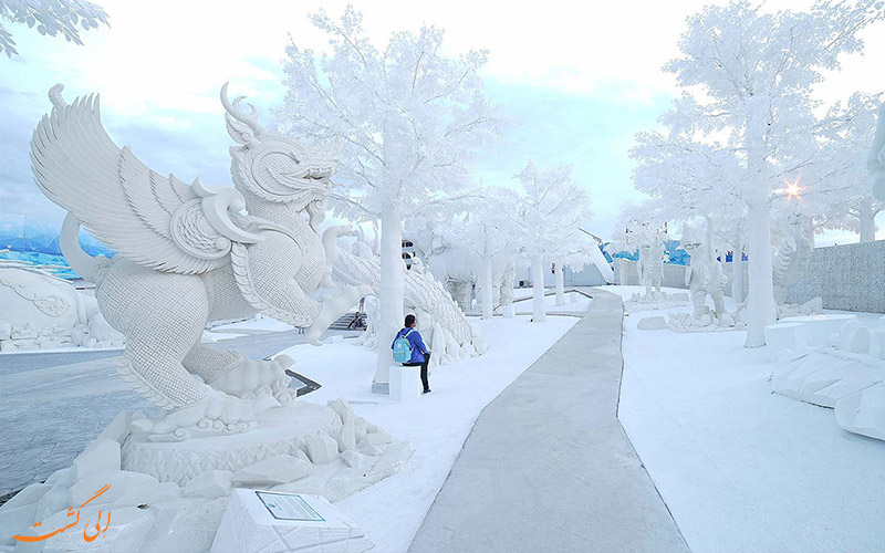 پارک یخ جادویی سیام پاتایا برای بازدید