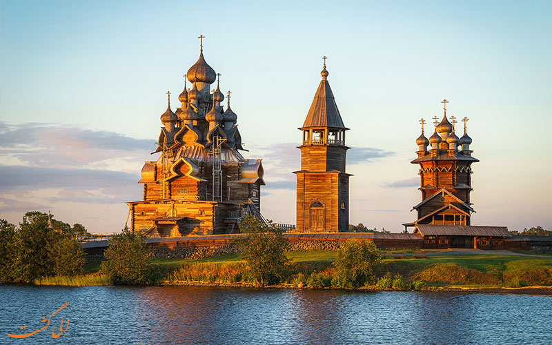 کلیساهای چوبی جزیره کیژی در روسیه