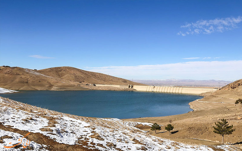 سد-اکباتان-معروف ترین سدهای ایران