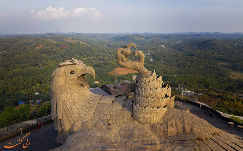 مجسمه معروف پرنده جاتایو-بزرگترین مجسمه پرنده جهان