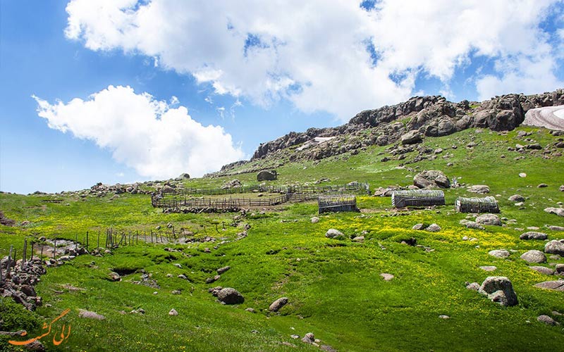 منطقه ییلاقی سوباتان از جاذبه های تالش گیلان