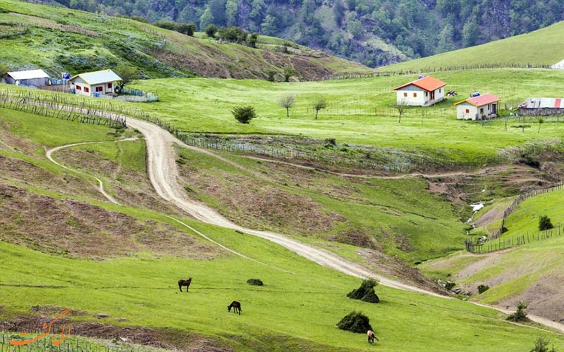 ییلاق-سوباتان از جاذبه های تالش گیلان
