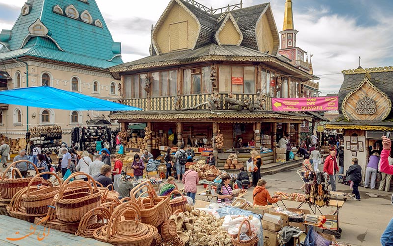 بازار سنتی ایزمایلوفسکی مسکو | Izmailovsky Market Moscow