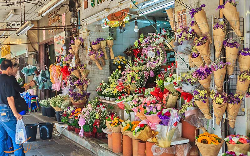 بازار-گل-برای خرید در پکن