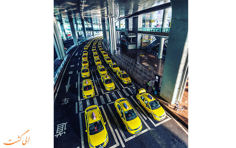 بزرگراه-دسترسی-به-فرودگاه چونگ‌کینگ ییانگبی چین-و-تاکسی-ها