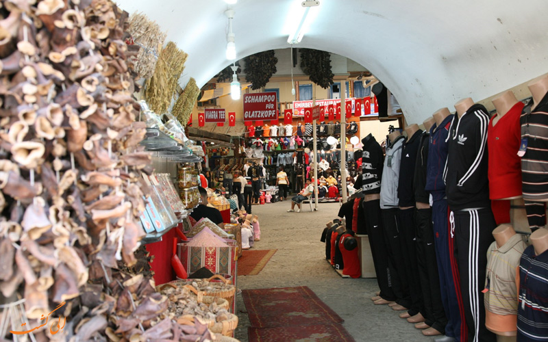 قدیمی ترین بازار آنتالیا، بازار قدیمی یا old bazar نام دارد.