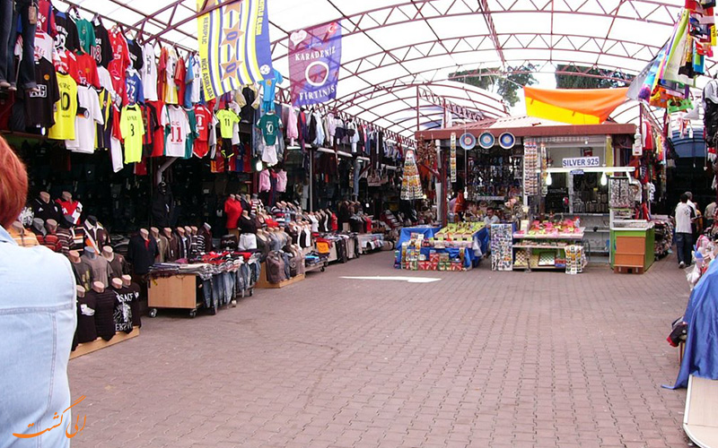 بازار گاراژ شرقی محلی برای خریدهای ارزان قیمت در آنتالیا