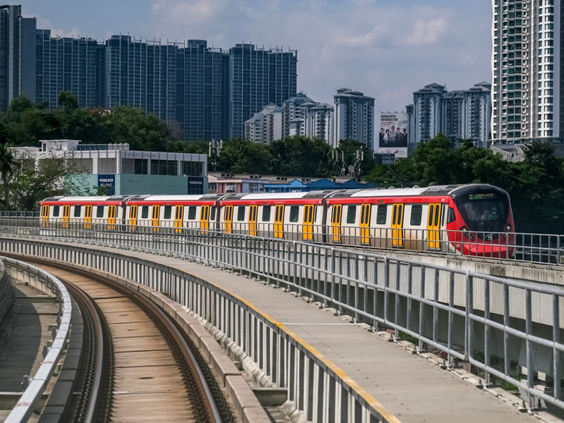 قطار حمل و نقل ریلی انبوه (MRT) - الی گشت