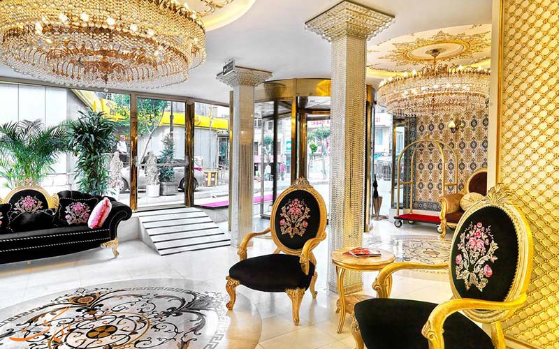 لابی مجلل وایت مونارچ استانبول لابی مجلل وایت مونارچ استانبول