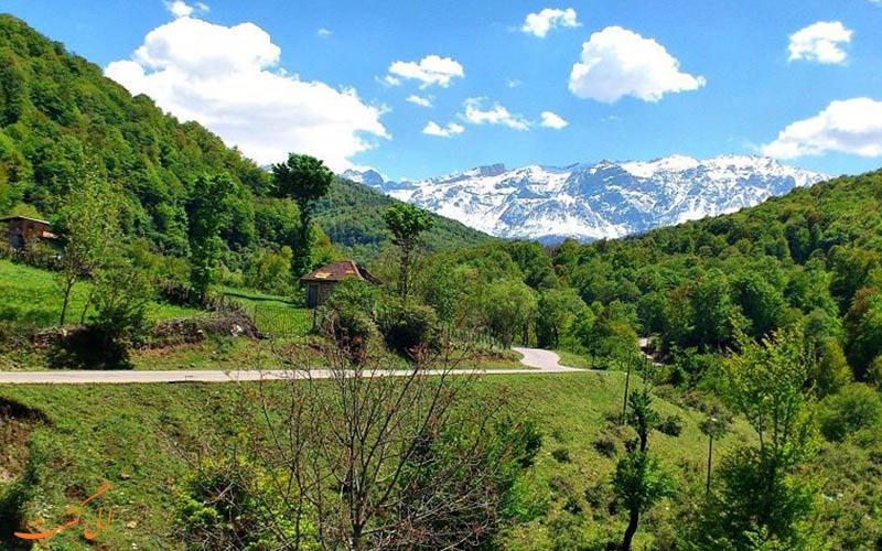 یکی از روستاهای اطراف لفور